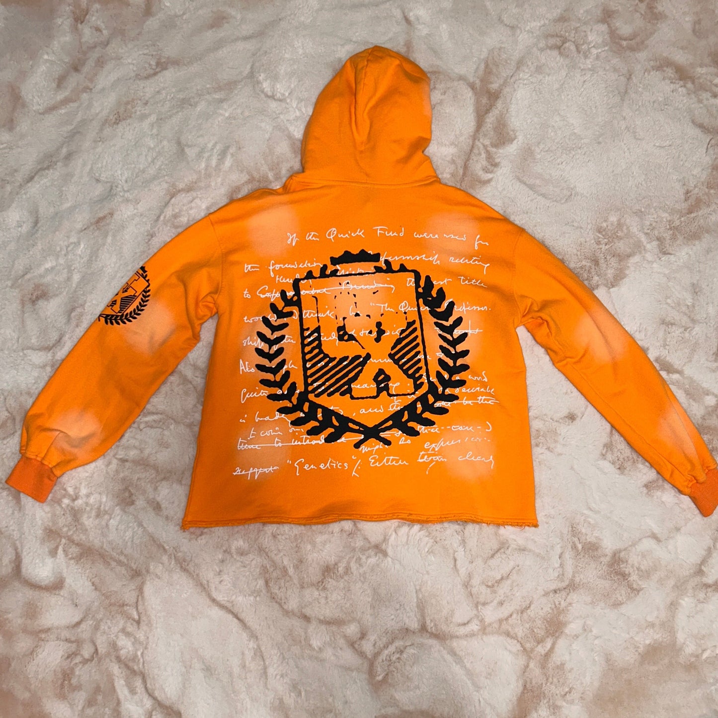 Orange & Cream Vintage Angels Hoodie